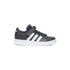 Sneakers da bambino nere con strisce a contrasto adidas Grand Court, Brand, SKU s344000101, Immagine 0